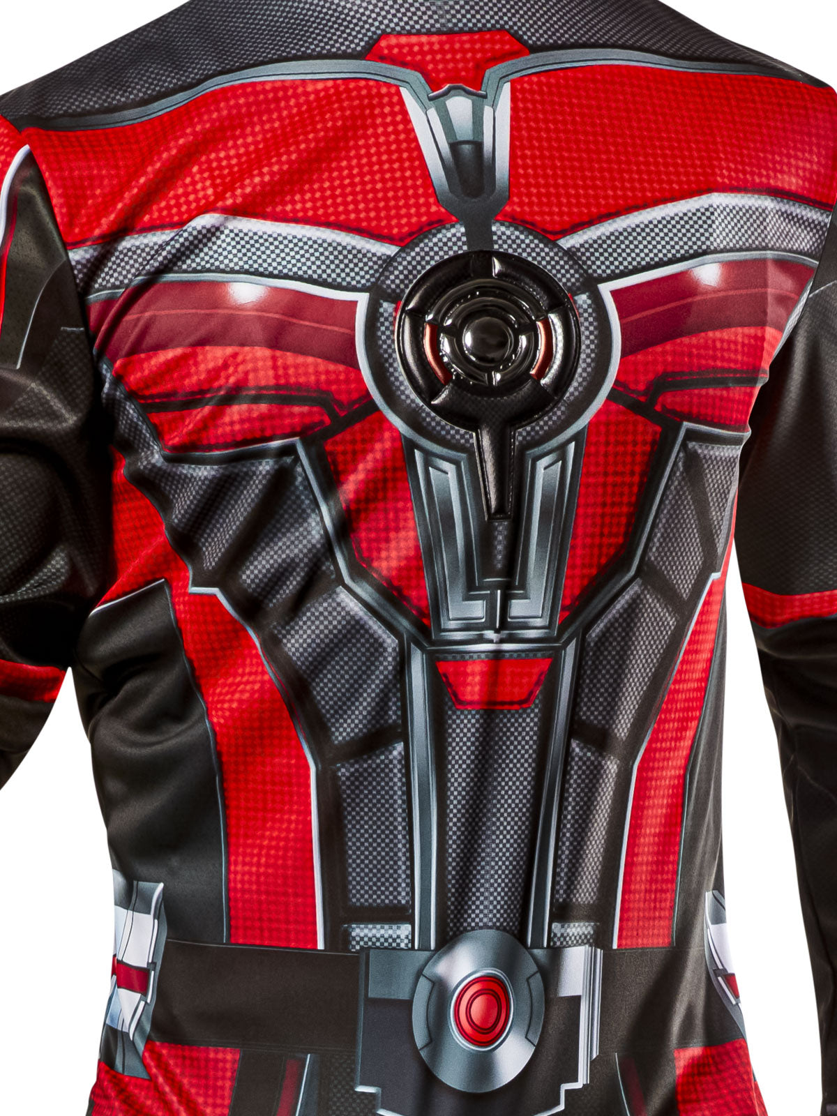 Ant-Man Quantumania Deluxe Adult Costume Marvel Jumpsuit Mask Red Colour