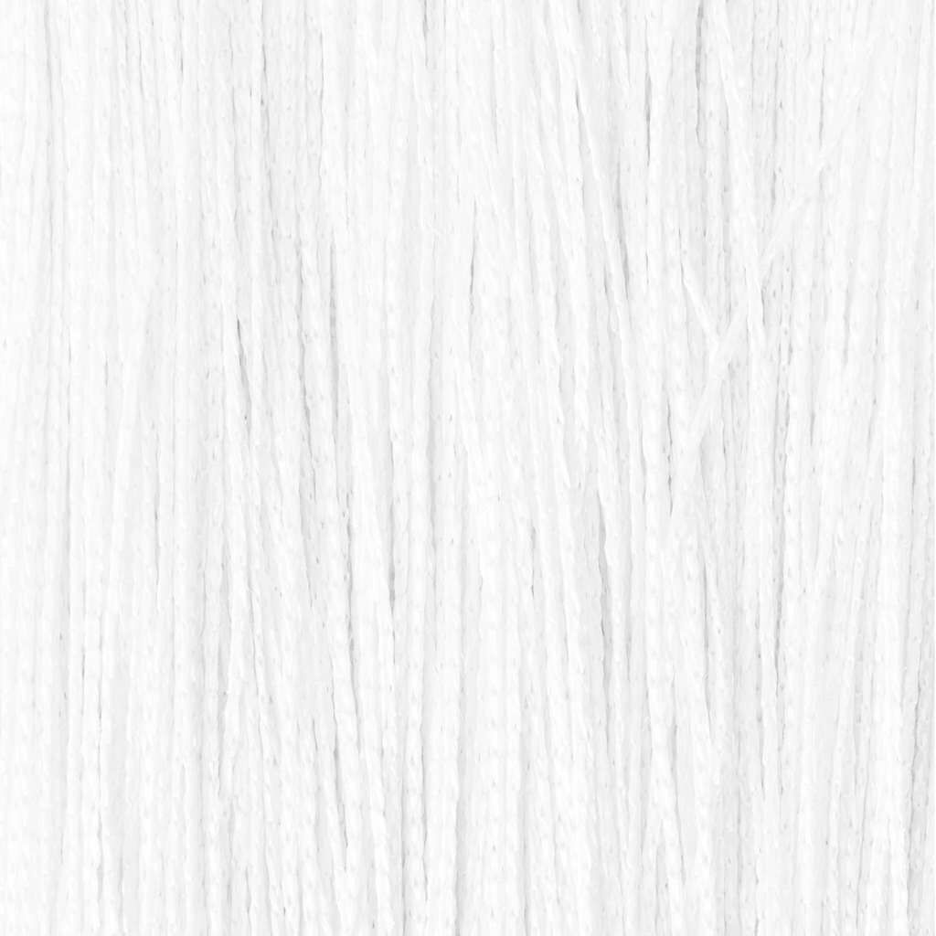 String Curtains 2 pcs 100x250 cm White