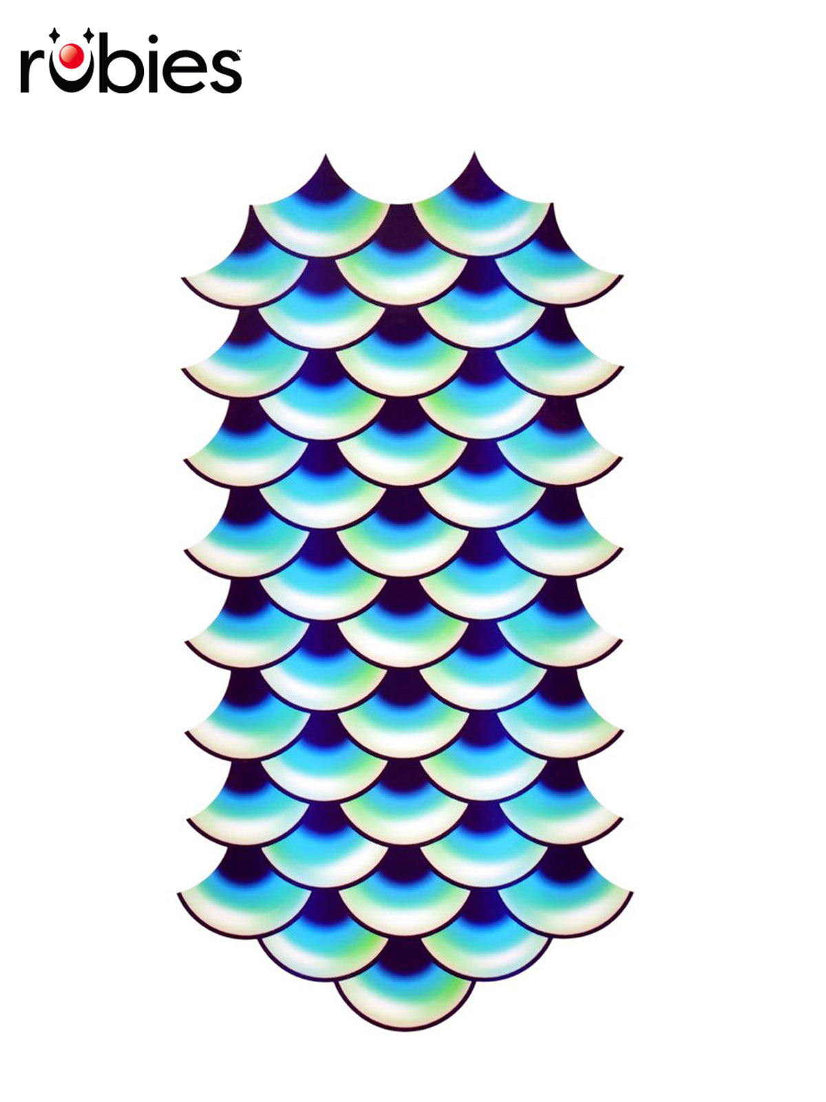 Mermaid Scales Tattoo Kit Large Temporary Tail Design for Teens and Adults