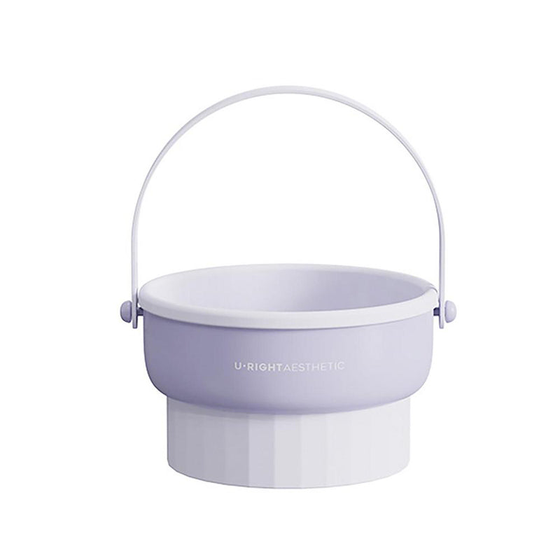 2 in 1 Makeup Brush Silicone Cleaning and Drying Scrubbing Bowl