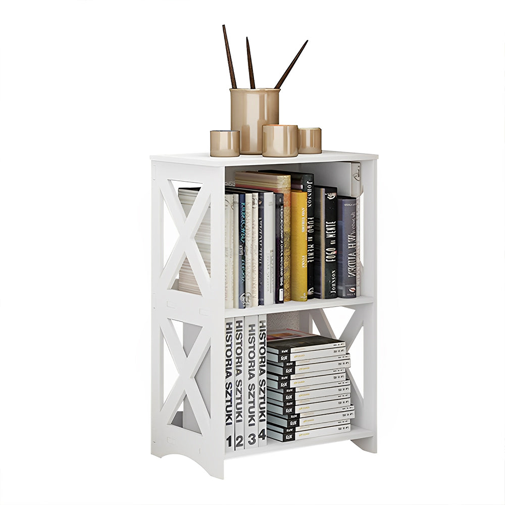 STORFEX 2 Tier End Bedside Table
