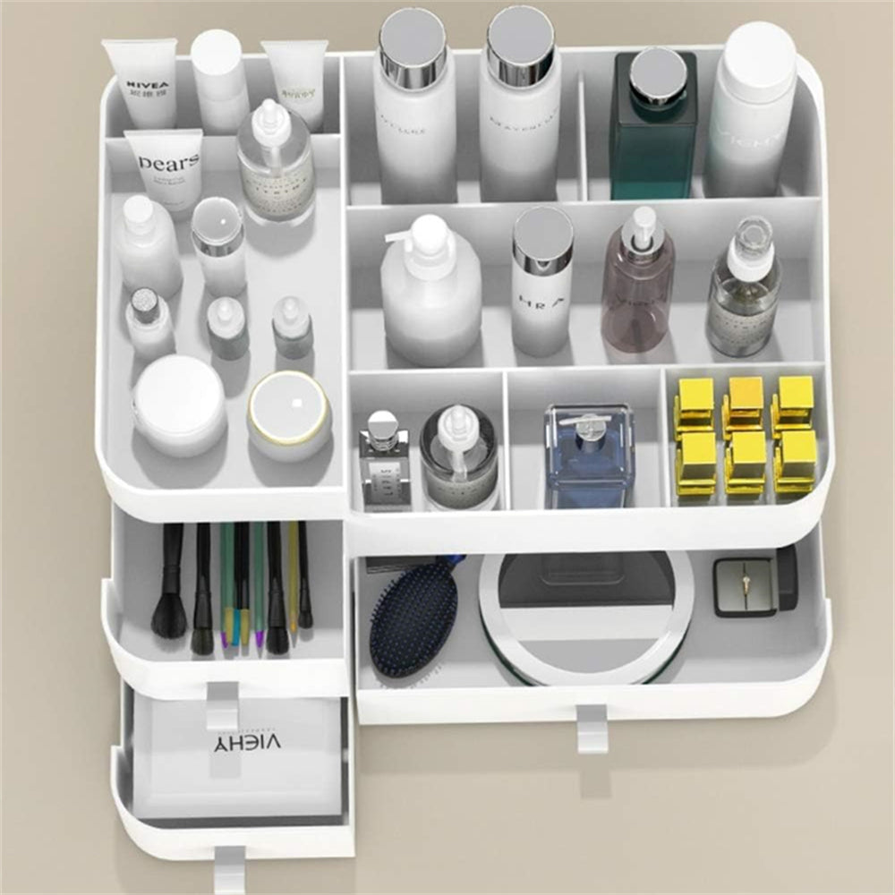 STORFEX Multifunctional Makeup Organizer - Vanity Organizer With Drawers