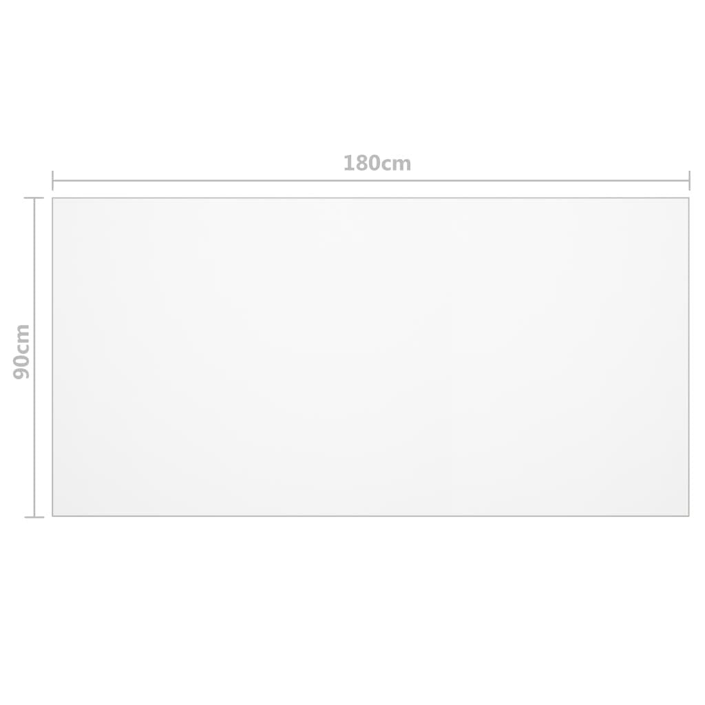 Table Protector Transparent 180x90 cm 1.6 mm PVC