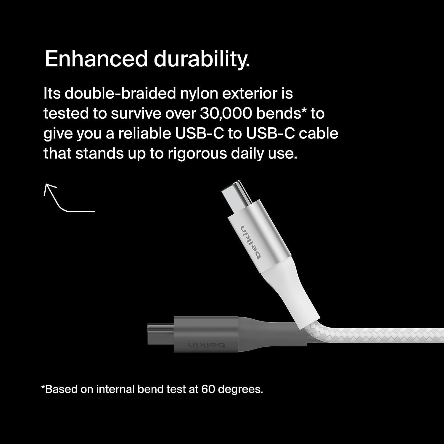 Belkin BoostCharge 1M USB-C to USB-C Power Cable - Fast Charging