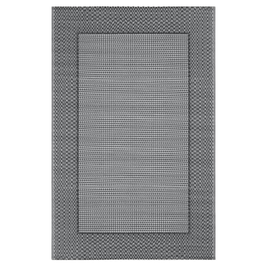 Outdoor Carpet ARAKIL Grey 190x290 cm PP