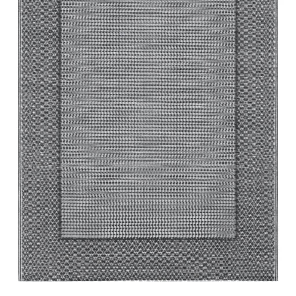 Outdoor Carpet ARAKIL Grey 190x290 cm PP