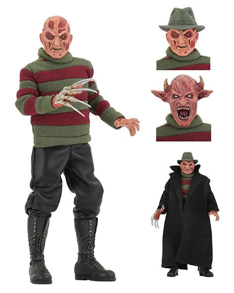Freddy Krueger 8" Clothed Action Figure New Nightmare Horror – Elm Street