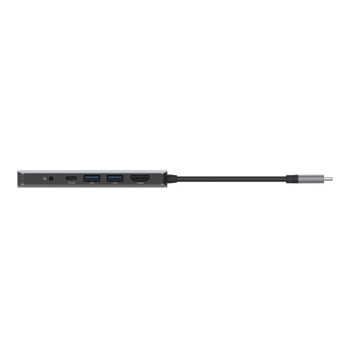 Belkin Connect USB-C 7-in-1 Multiport Hub Adapter - Space Grey
