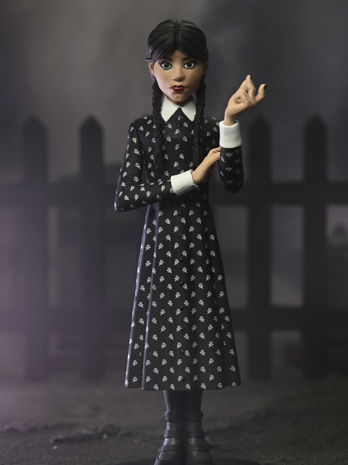 Toony Terrors Wednesday Addams Classic Dress 6" Action Figure – Netflix