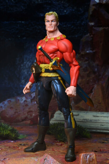 Flash Gordon Classic Action Figure 7” with Blaster & Retro Styling