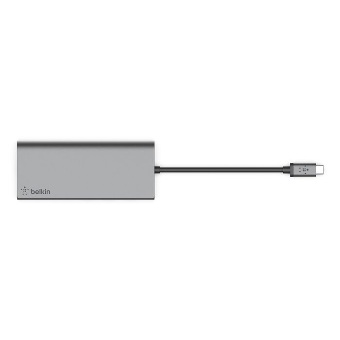 Belkin USB-C Multimedia Hub + Power - Space Grey