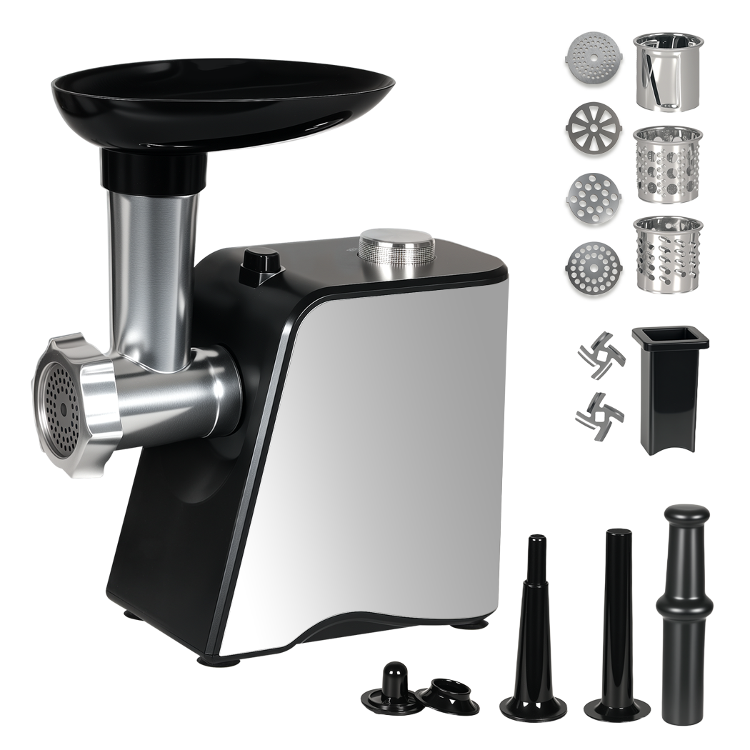 Spector Electric Meat Grinder 2800W Sausage Stuffer Vegetable Slicer Kitchen-2050056779525656583
