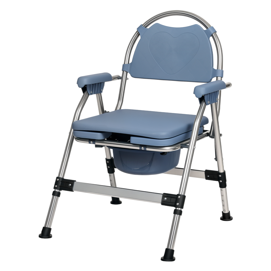 Levede Commode Chair Adjustable Bedside Seat Elderly Pregnant Disability Aid-2050056758713520136