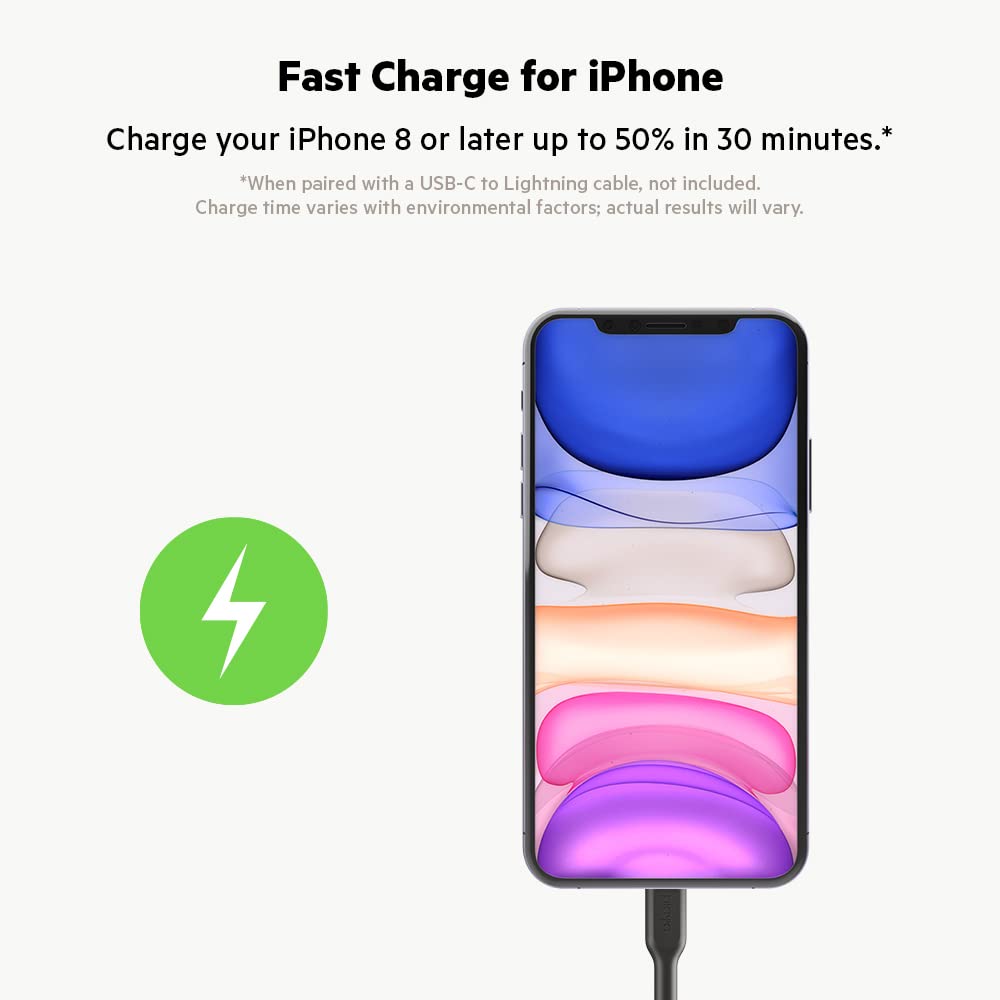 Belkin Dual USB-C Car Charger 36W