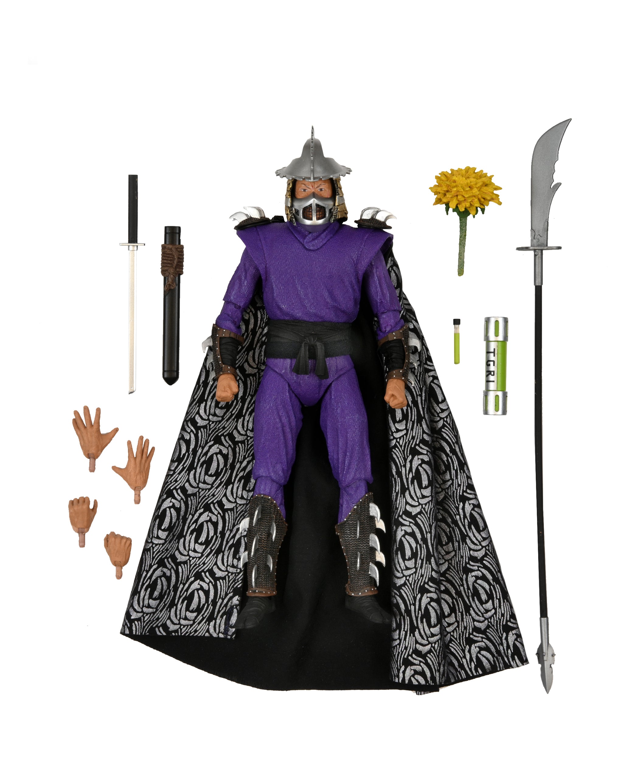 TMNT 2 Shredder 7" Action Figure – Secret of the Ooze Ultimate Edition