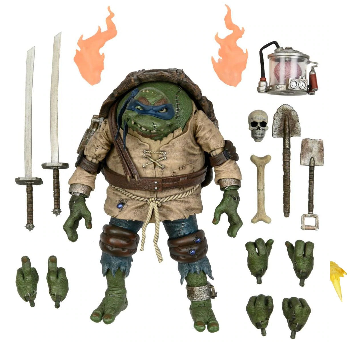 TMNT Leonardo as Hunchback 7" Ultimate Figure – Universal Monsters Crossover