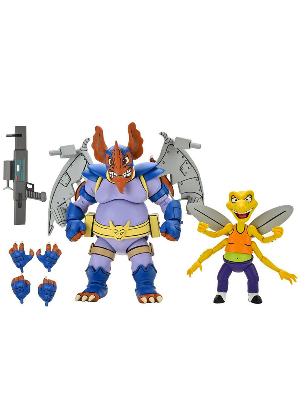 TMNT Wingnut & Screwloose 2 Pack 7" Figures – Cartoon Series Action Set