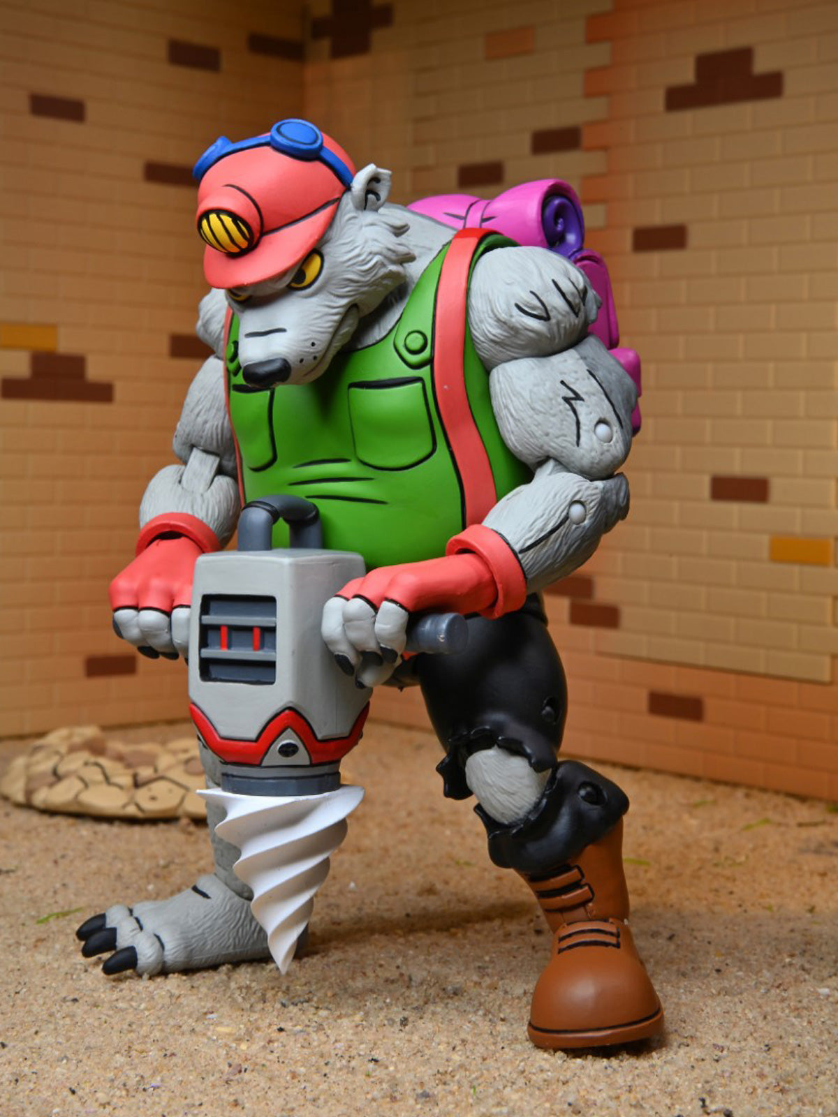 TMNT Dirtbag & Groundchuck 2 Pack 7" Figures – Classic Cartoon Villains
