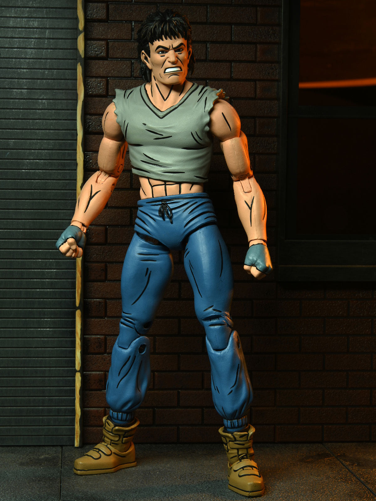 TMNT Casey Jones 7" Action Figure – Mirage Comics Edition w/ Weapons Pack