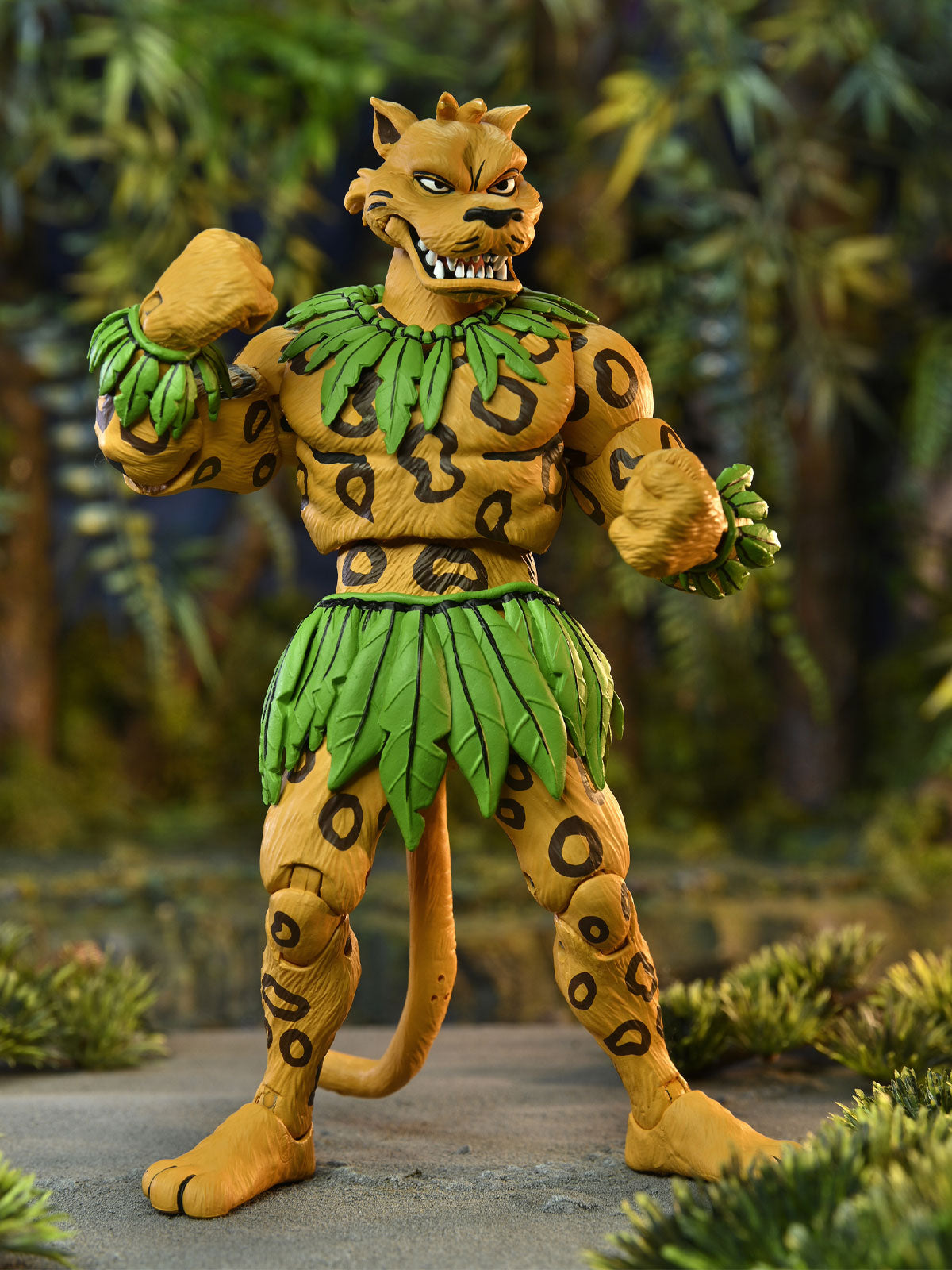 TMNT Jagwar 7" Action Figure – Archie Comics Mutanimals Jungle Hero Toy