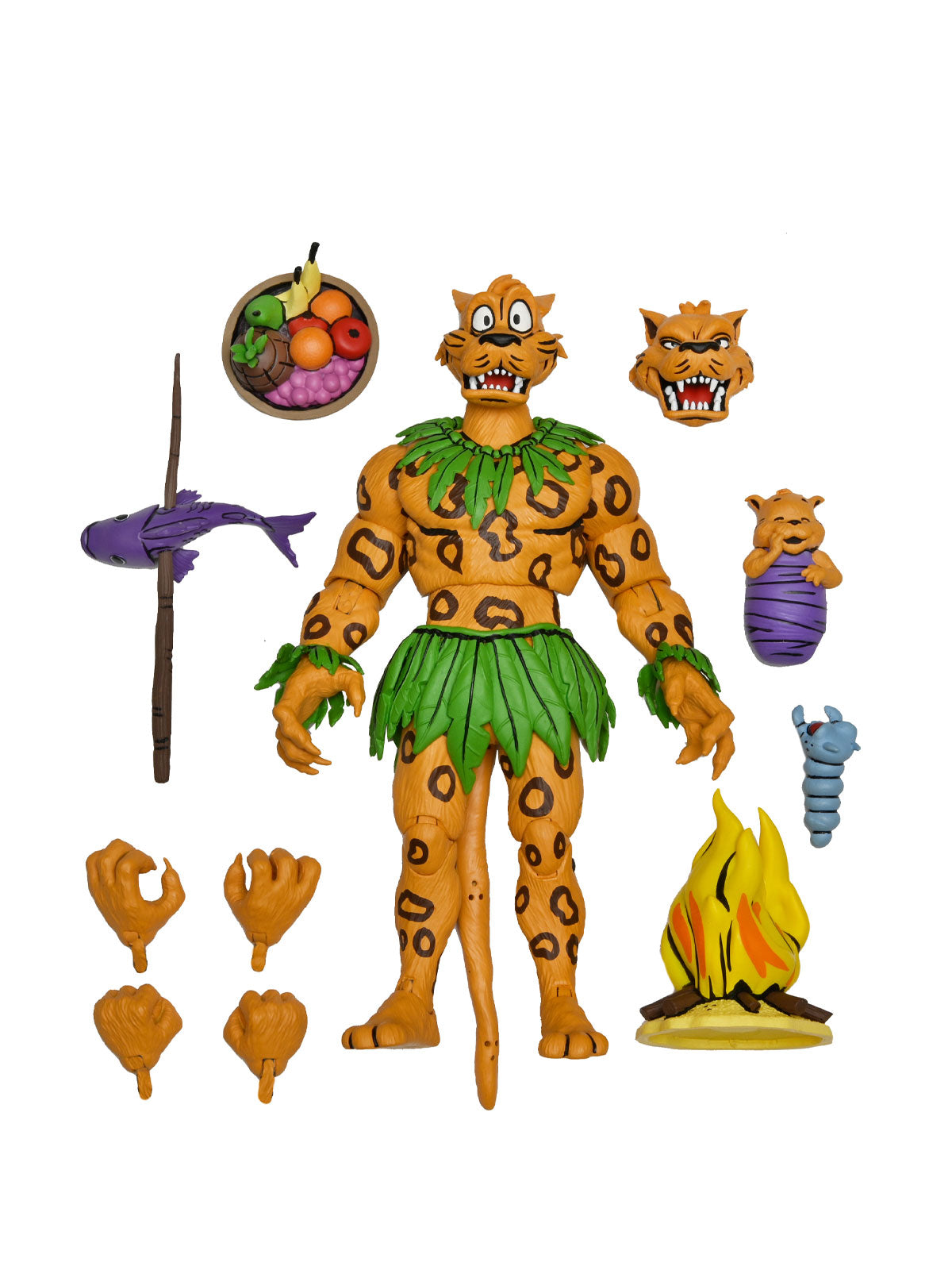 TMNT Jagwar 7" Action Figure – Archie Comics Mutanimals Jungle Hero Toy