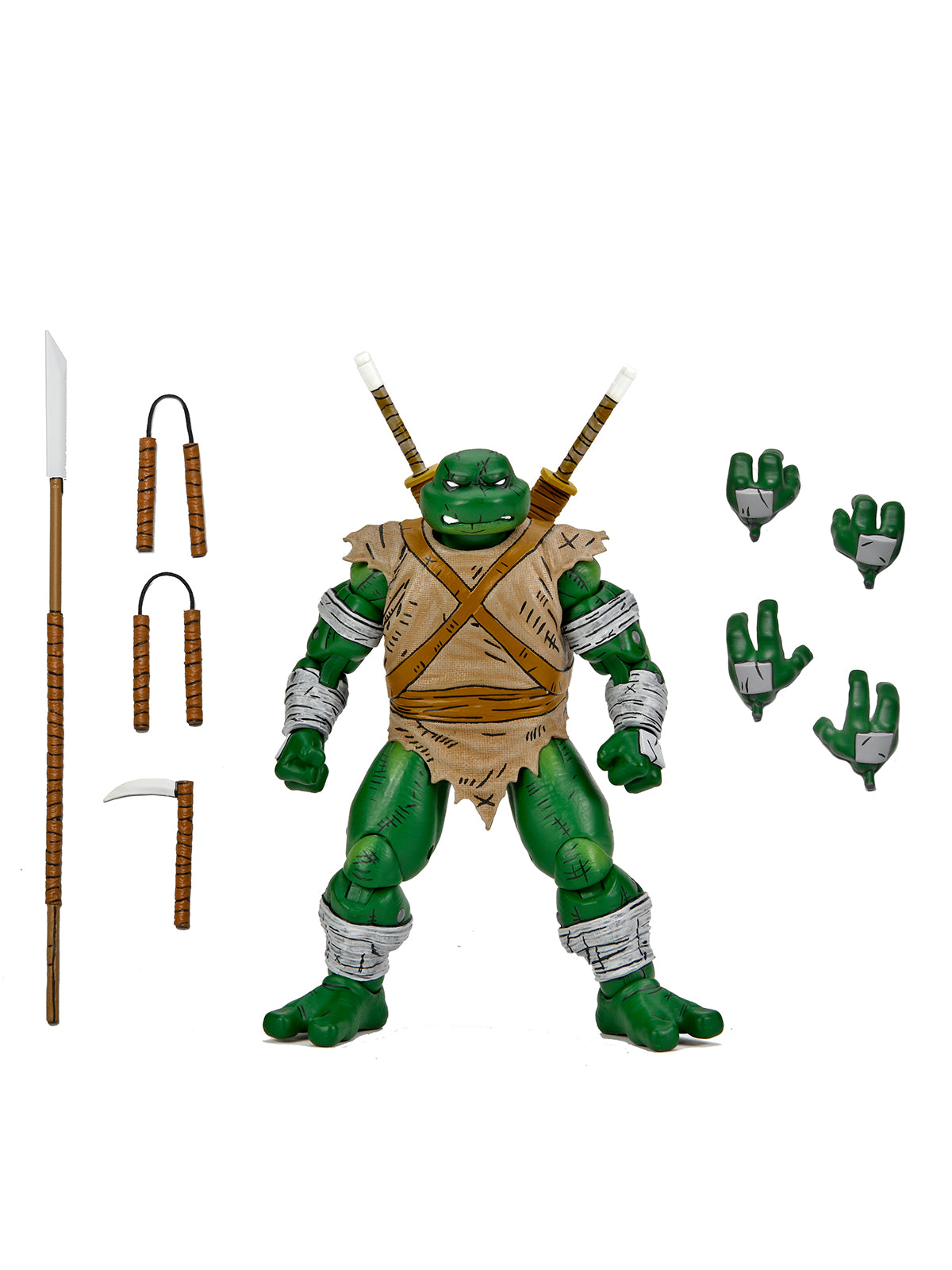 TMNT Michelangelo The Wanderer 7" Figure – Mirage Comics Kevin Eastman Art