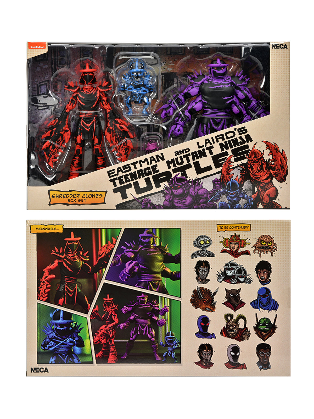 TMNT Shredder Clones Box Set 7" Figures – Mirage Comics Kevin Eastman Art