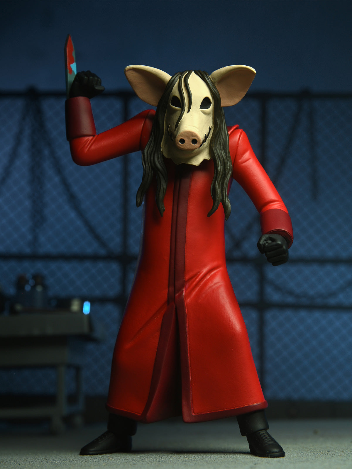 Toony Terrors Saw Jigsaw Killer 6" Figure Red Robe Edition