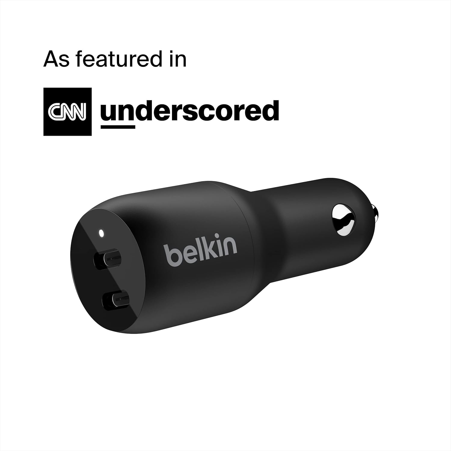 Belkin Dual USB-C Car Charger 36W