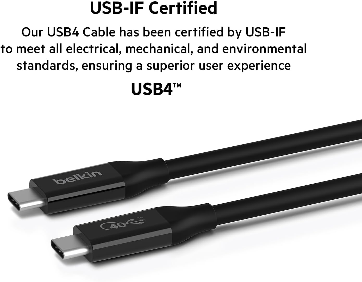 Belkin Connect Thunderbolt 4 Cable 1M