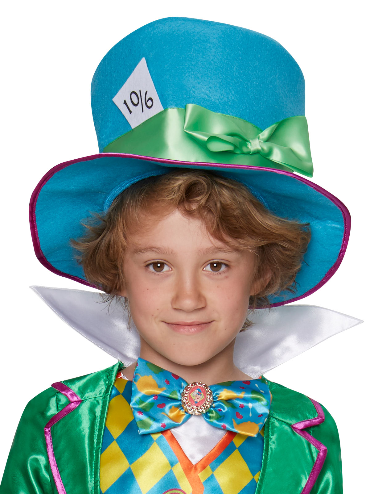 Disney Alice in Wonderland Mad Hatter Kids Costume