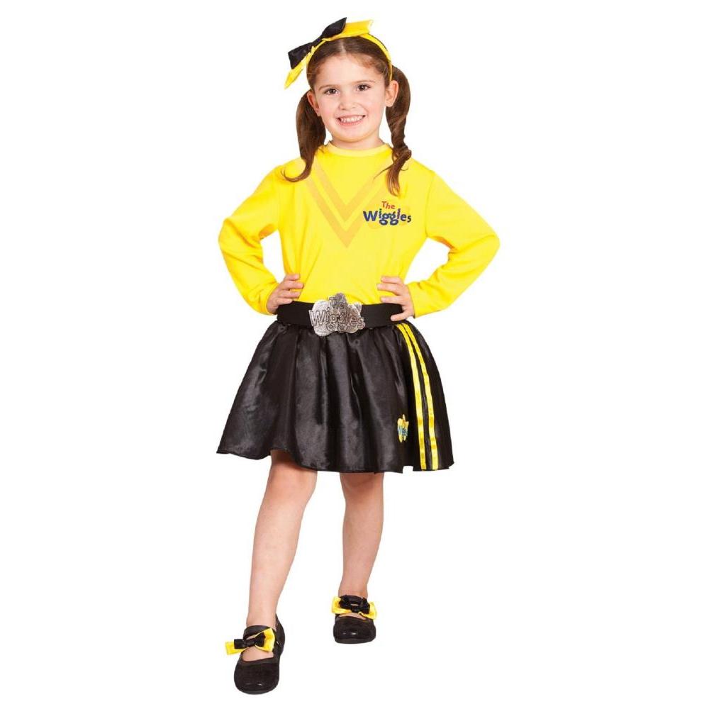 The Wiggles Yellow Headband and Shoe Bows for Kids Costume Set Accessory