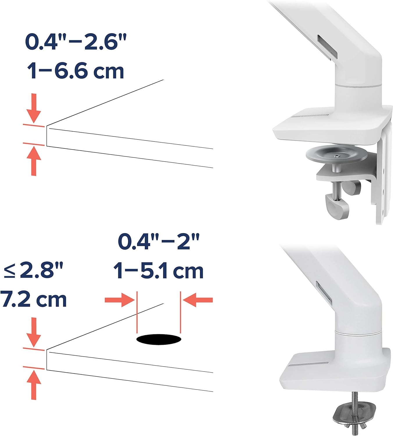 Ergotron HX Desk Monitor Arm with HD Pivot Matte