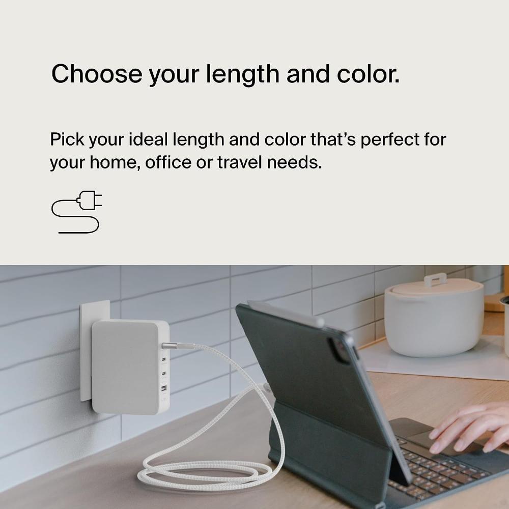 Belkin BoostCharge 2M USB-C to USB-C Fast Charging Cable