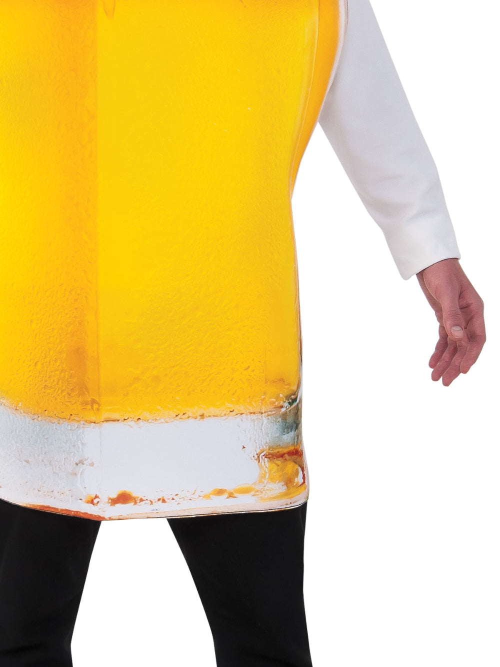 Beer Glass Costume for Adults Official Rubies Foam Party Outfit Oktoberfest Yellow Colour