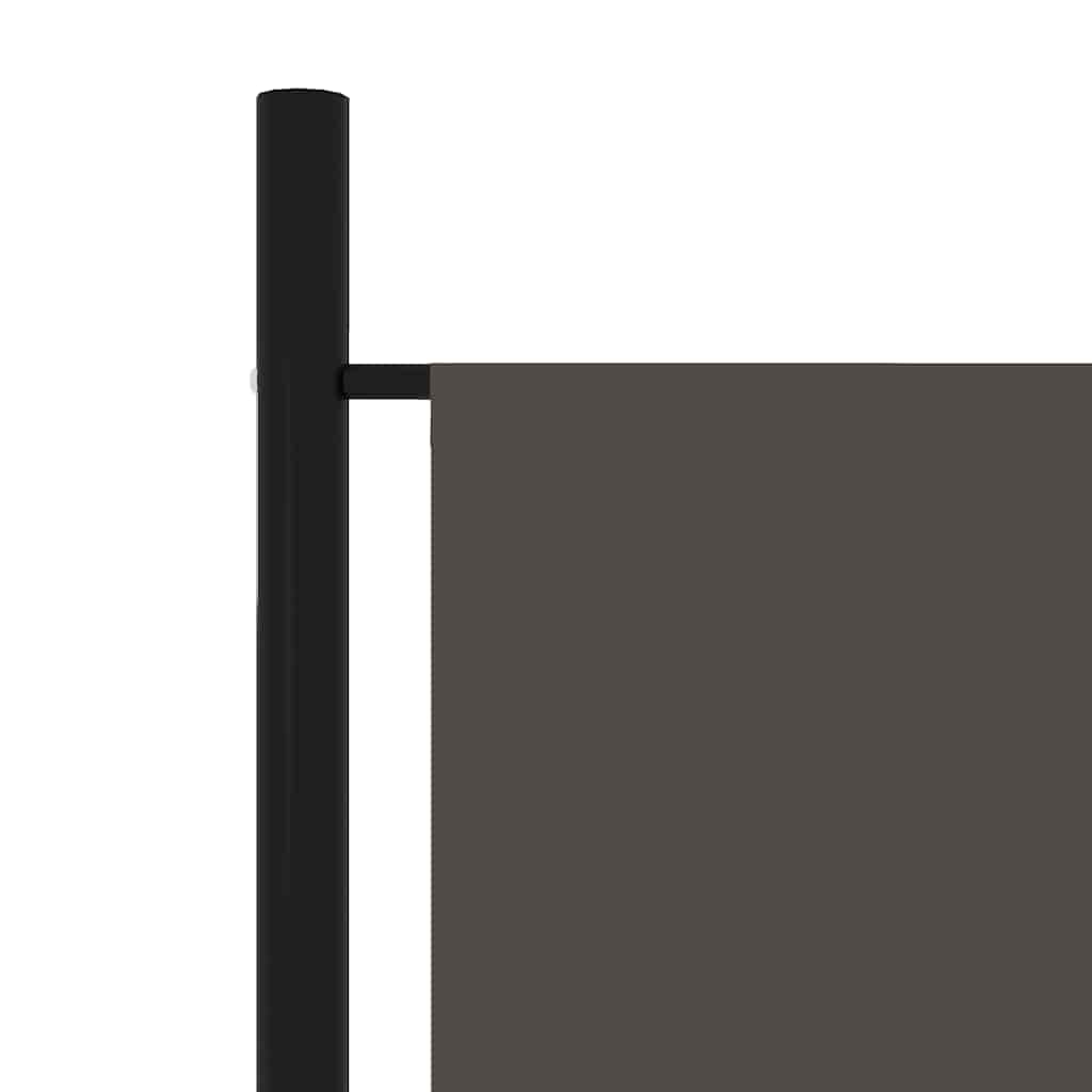 5-Panel Room Divider Anthracite 250x180 cm