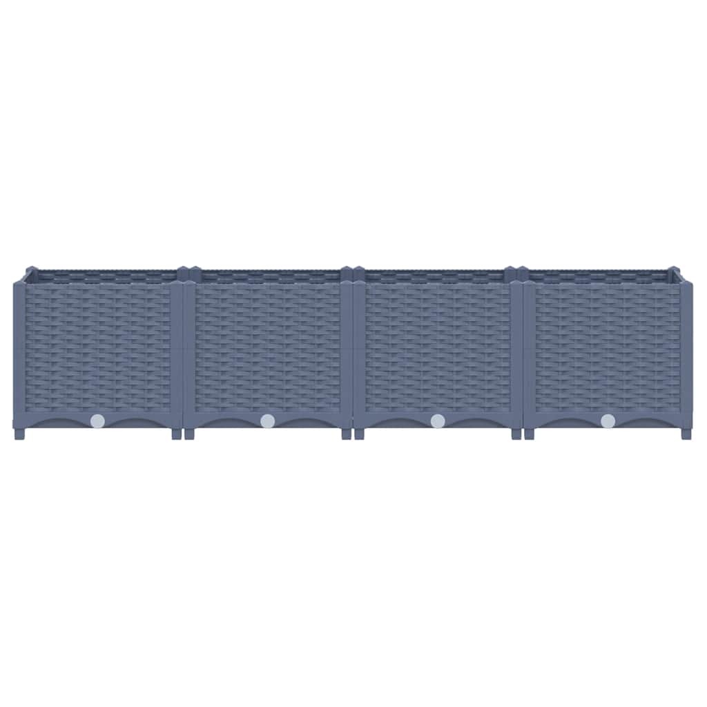 Raised Bed 160x40x38 cm Polypropylene