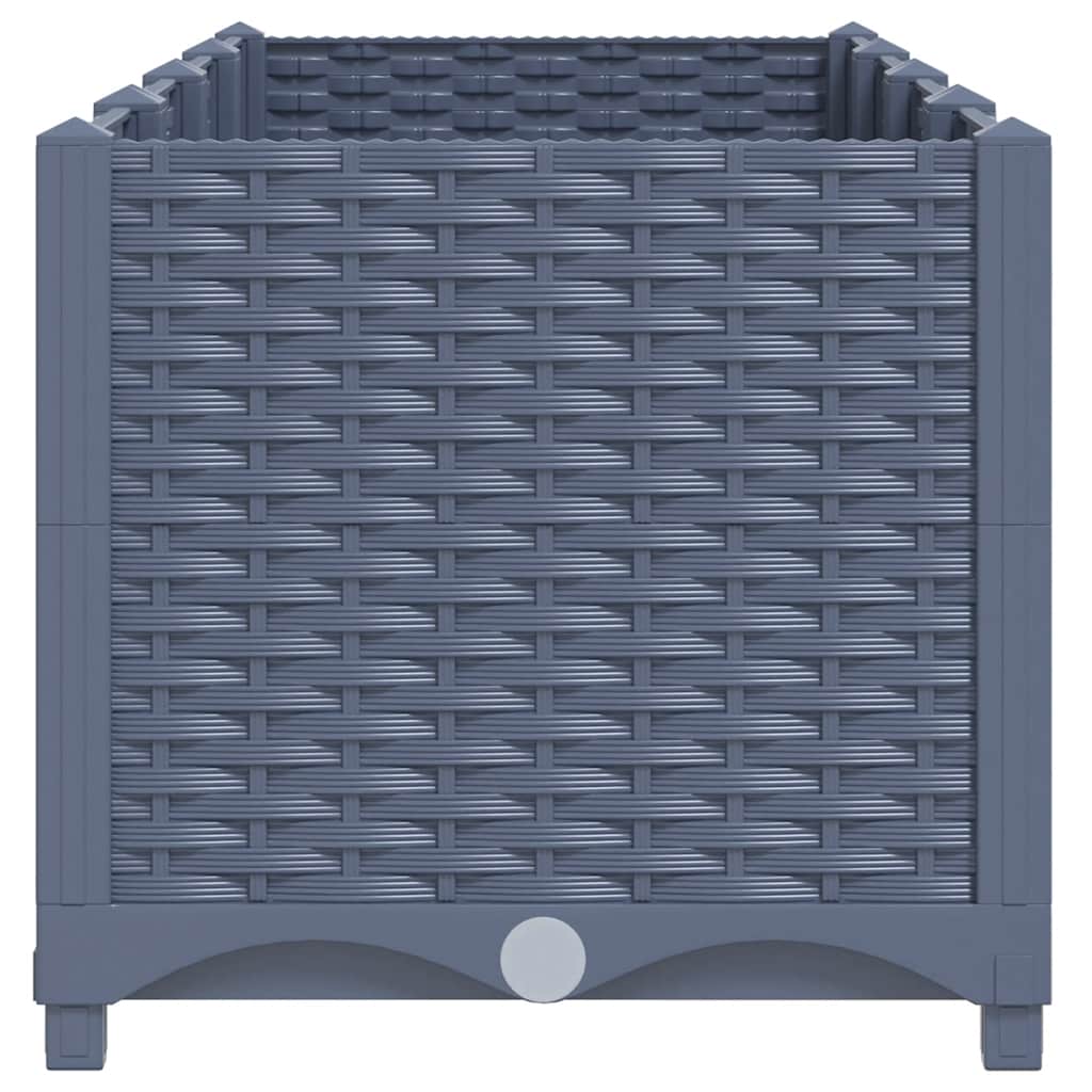 Raised Bed 160x40x38 cm Polypropylene