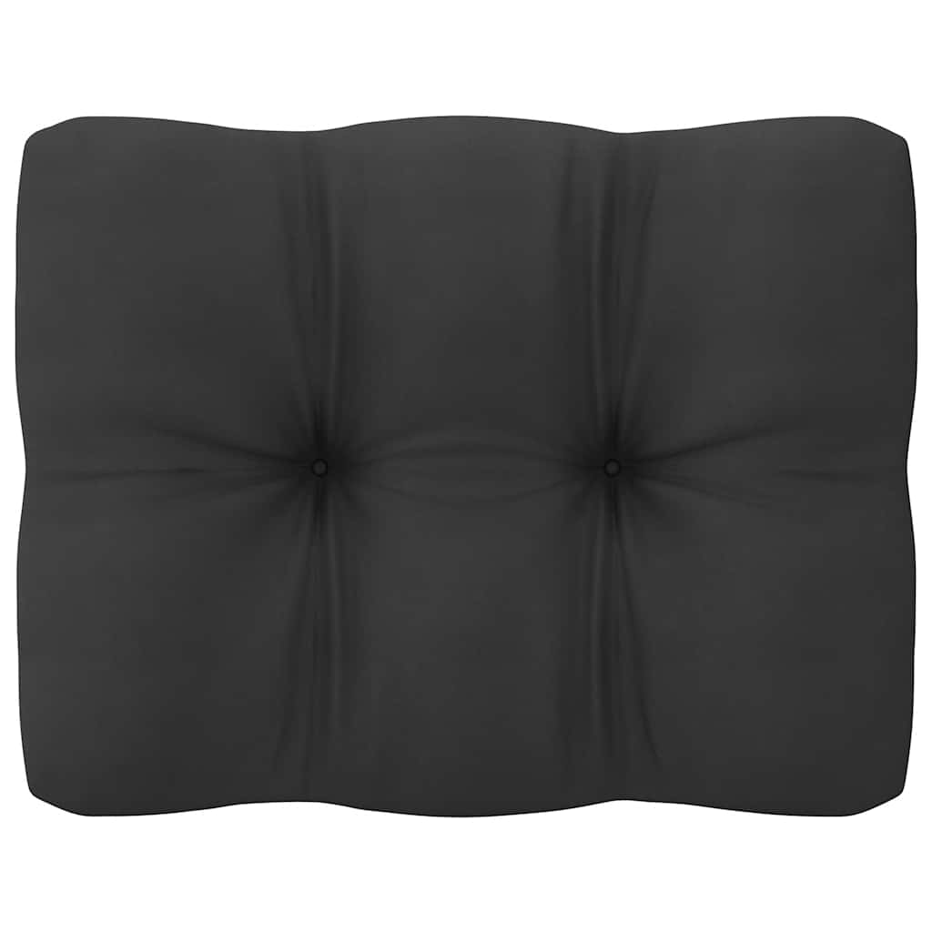 Garden Corner Sofas 2 pcs with Cushions Solid Pinewood