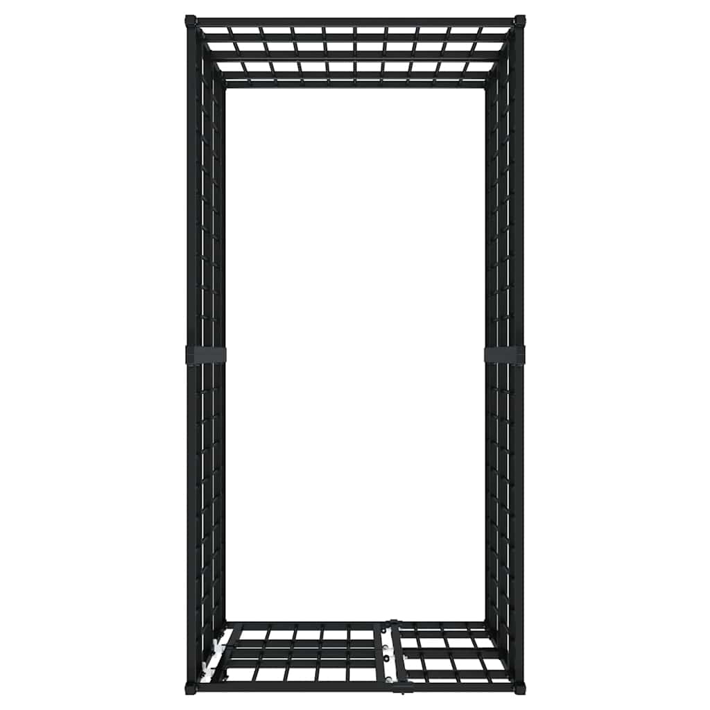 Outdoor Dog Kennel Steel 1.84 m²