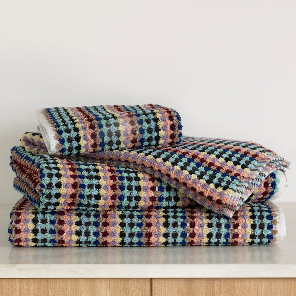 Miami Pom-Pom Hand Towel