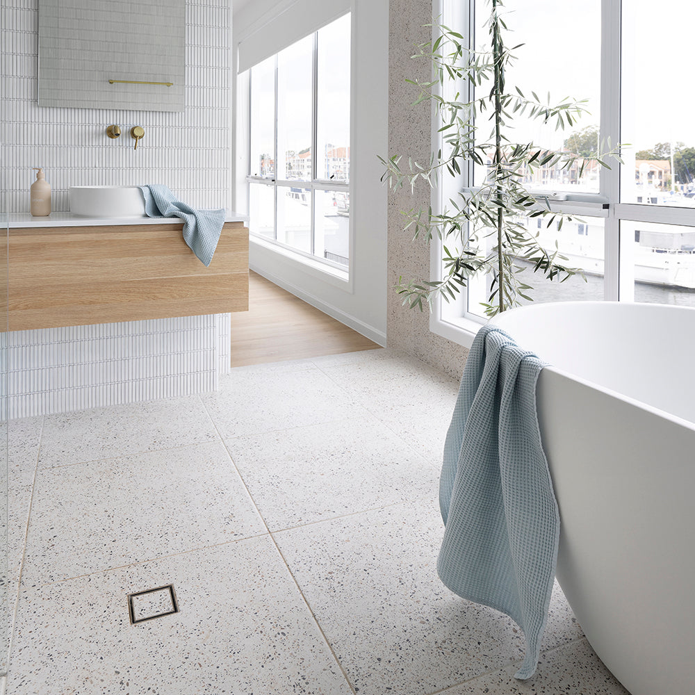 Bambury Waffle Bath Towel - Cloud