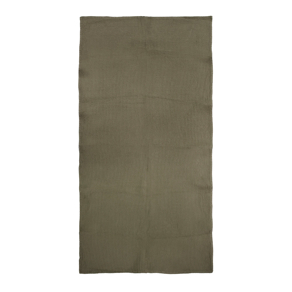 Bambury Waffle Bath Towel - Olive