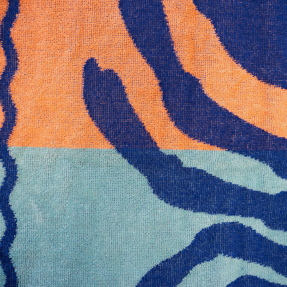Bambury Jacquard Beach Towel - Lobster