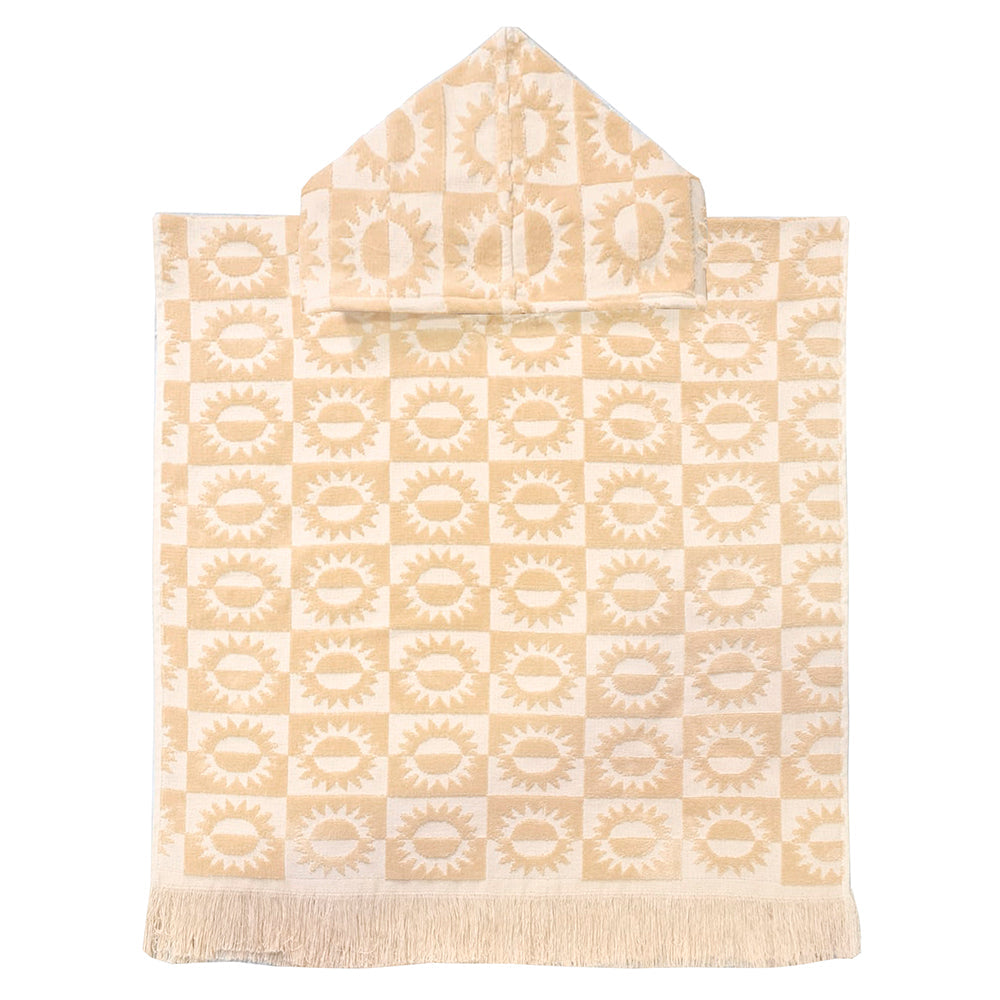 Bambury Sola Kids Poncho - Peach
