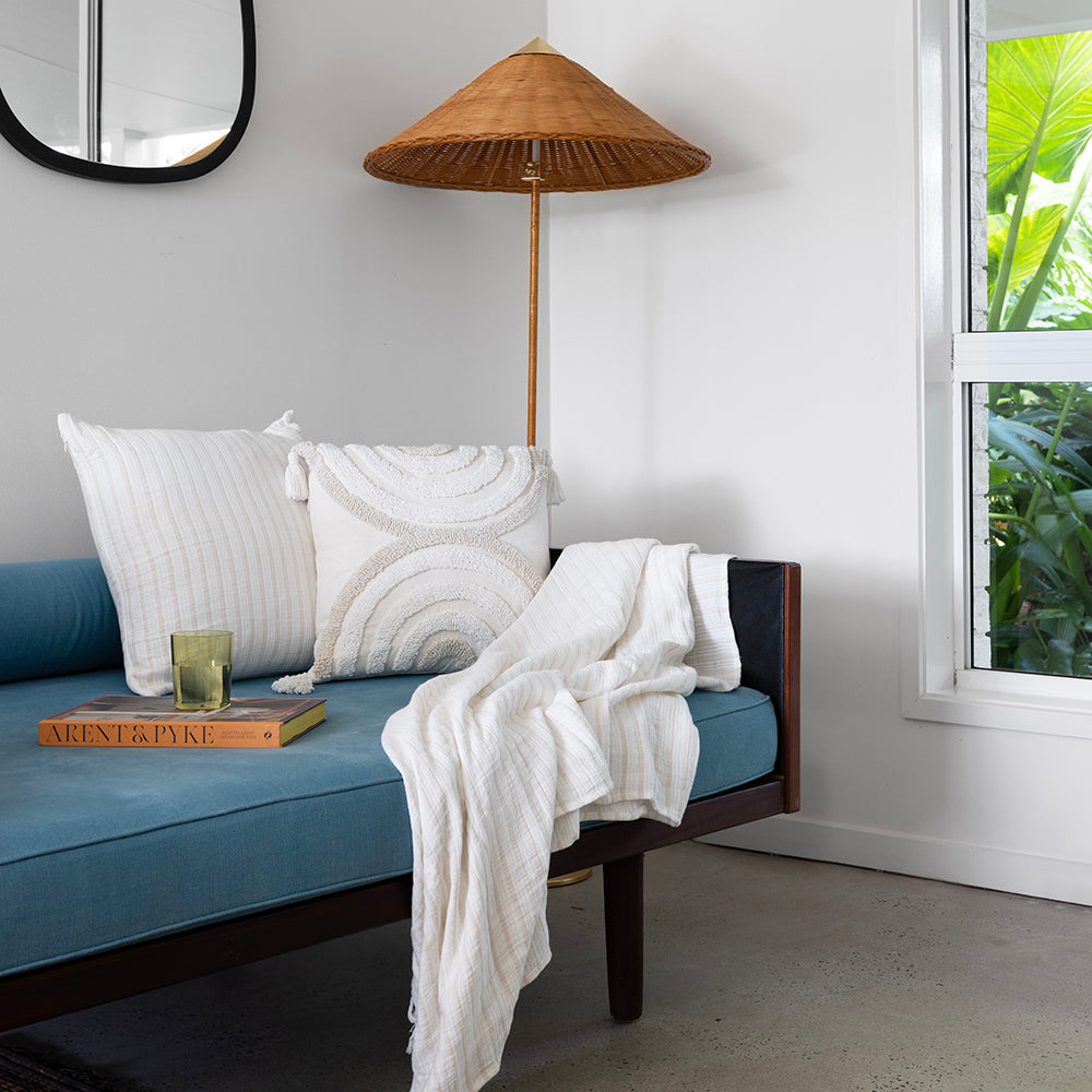 Bambury Haven Throw - Shell