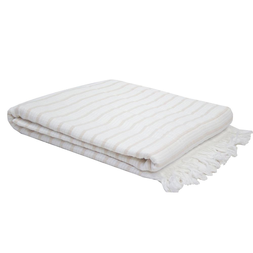 Bambury Haven Throw - Shell