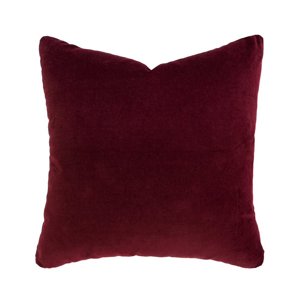 Bambury Jax Square Cushion - Berry