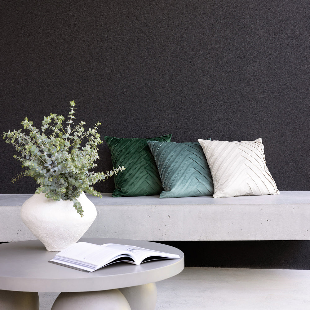 Bambury Monty Square Cushion - Stone