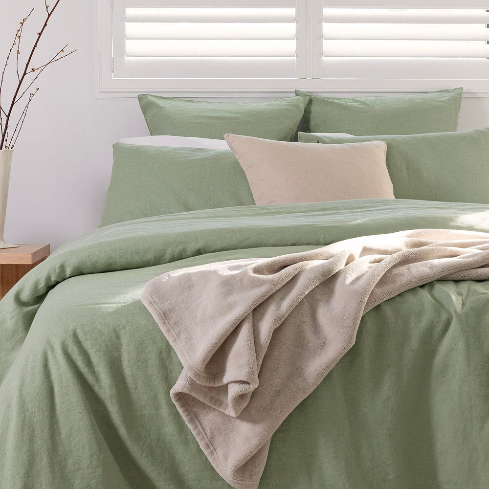 Bambury French Flax Linen European Pillowcase